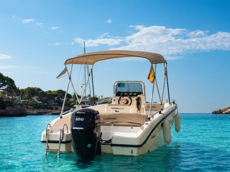 Bareboat Rental Motorboat Teorema Marine with a boat licence