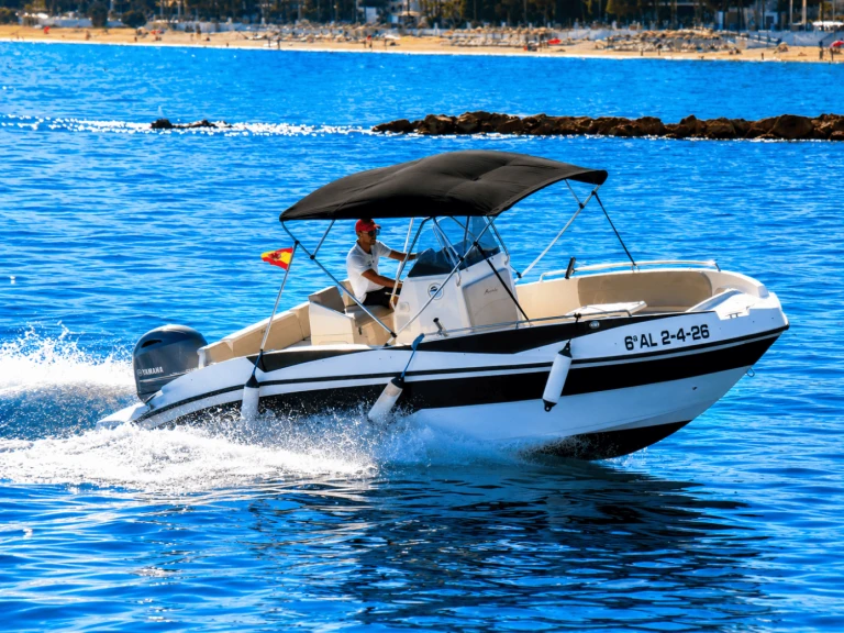 Motorboat rental with or without captain Nireus Marbella