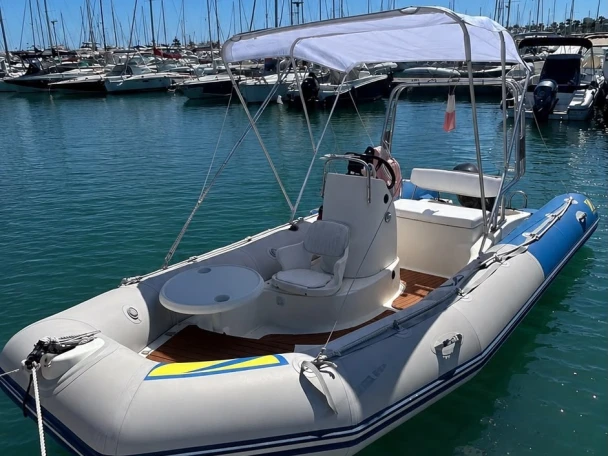 Zodiac Medline Sundream charter bareboat or captained in  Vallauris