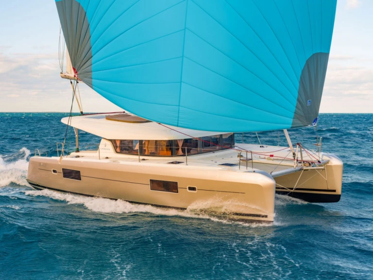 Bareboat Rental Catamaran Lagoon with a boat licence