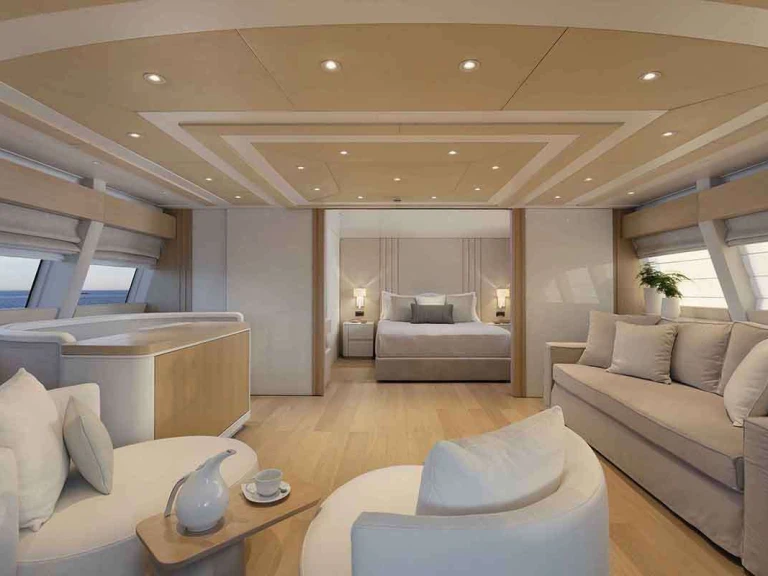 Bareboat Rental Luxury Yacht Crn with a boat licence
