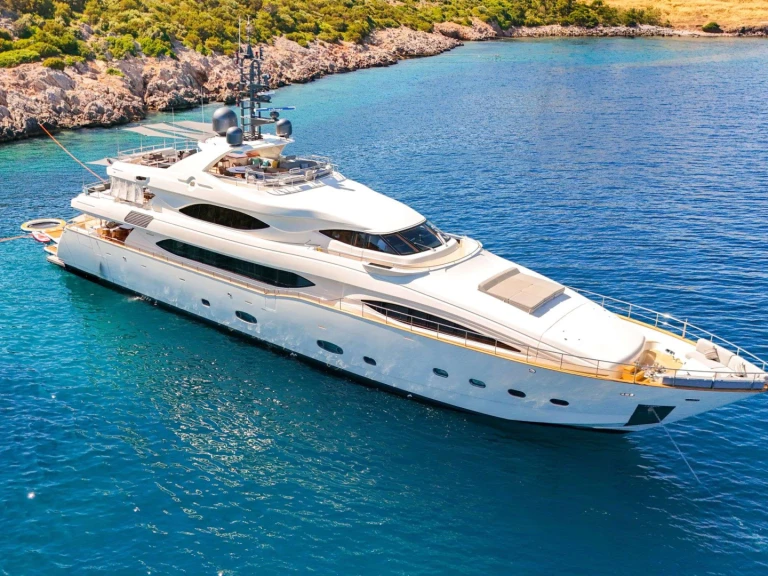 CRN Ancona ARIELA charter bareboat or captained in  Marmaris