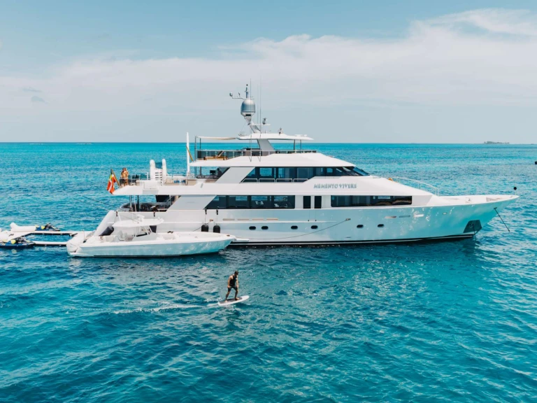 Westport MEMENTO VIVERE charter bareboat or captained in  Bahamas