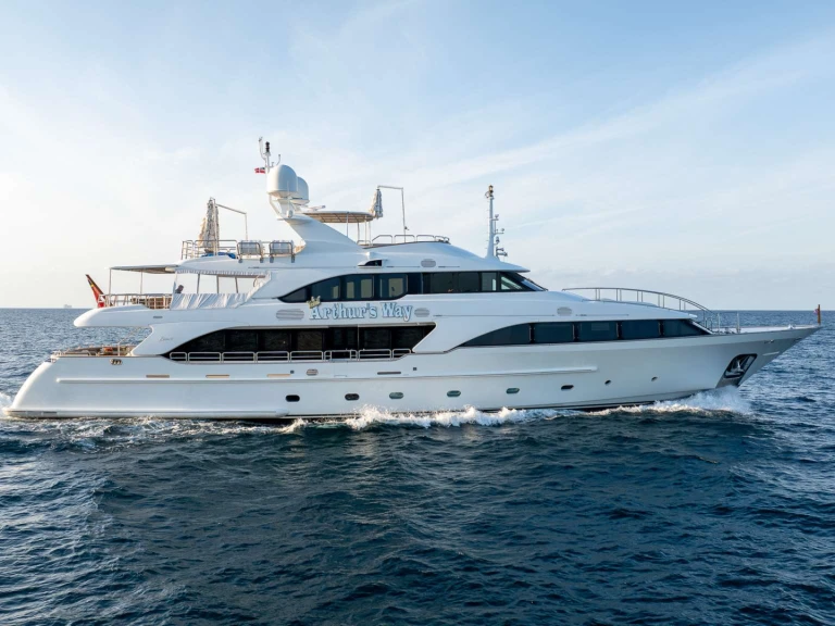 Benetti ARTHUR'S WAY  charter bareboat or captained in  Fort Lauderdale