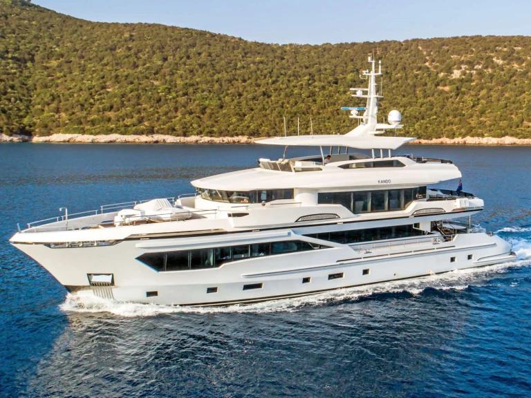 Luxury Yacht rental in Bodrum -  Custom Built Aluminum Cutter KANDO