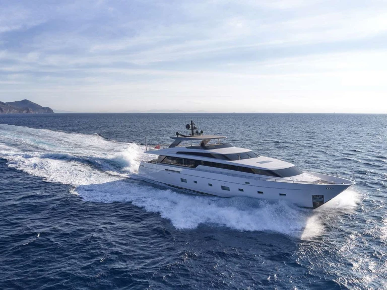 San Lorenzo RARE DIAMOND charter bareboat or captained in  Athens