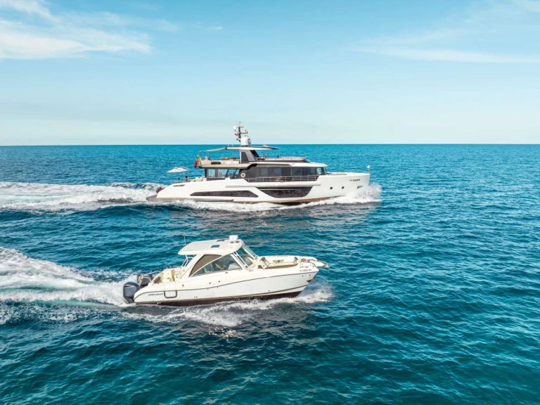 Bareboat Rental Luxury Yacht Alpha Marine with a boat licence