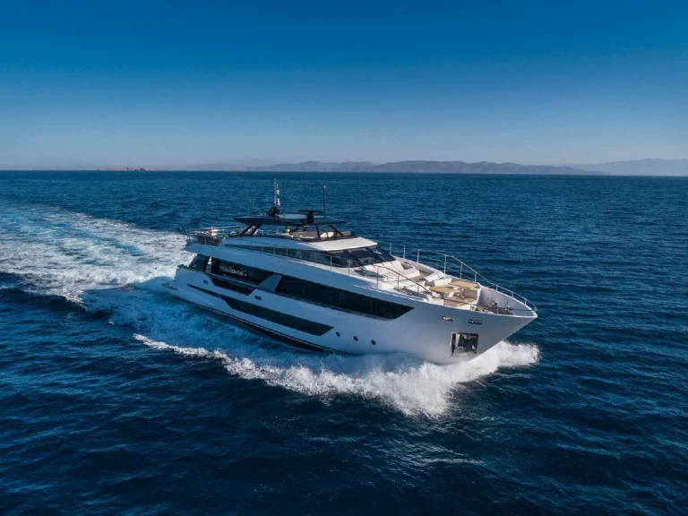 Luxury Yacht rental in Athens - Ferretti IANASSA