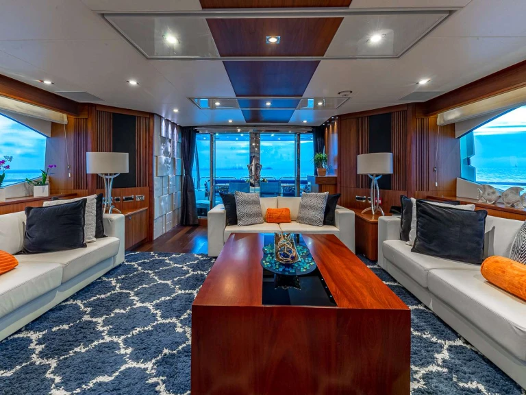 Bareboat Rental Luxury Yacht Sunseeker with a boat licence