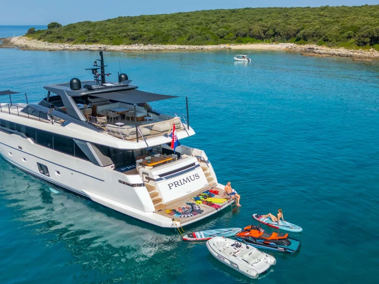 San Lorenzo PRIMUS charter bareboat or captained in  Seget Donji