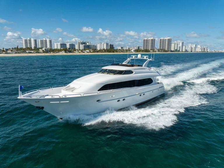 Luxury Yacht rental in Fort Lauderdale - Lazzara IV Tranquility