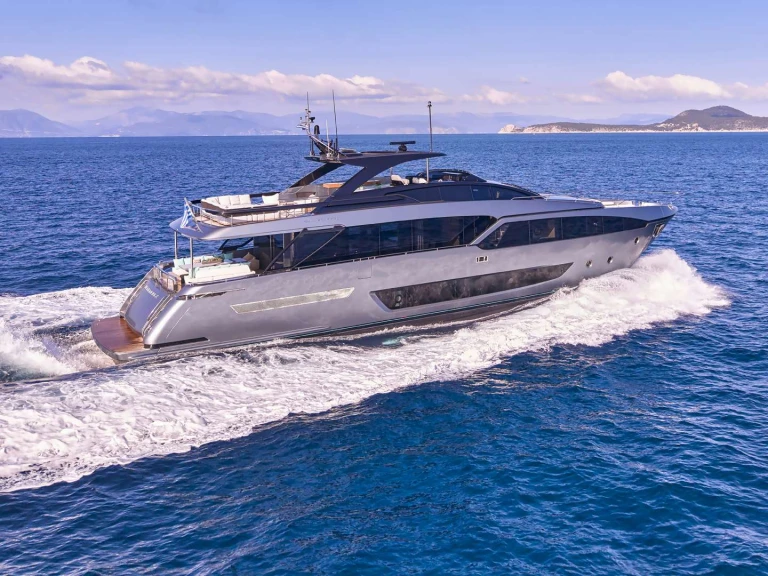 Luxury Yacht rental in Athens - Riva MENANGIO X