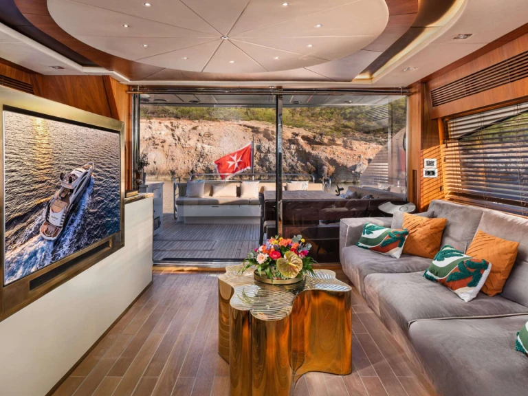 Sunseeker BLADE 6 charter bareboat or captained in  Athens