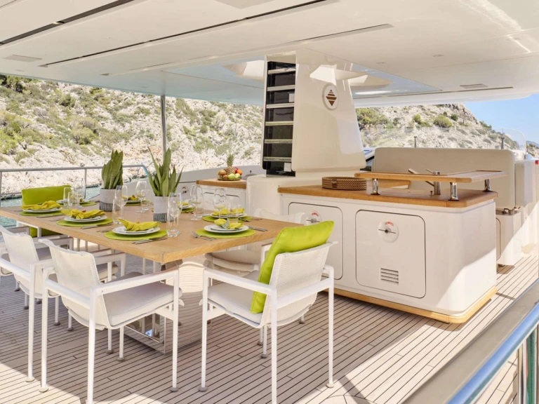 San Lorenzo FLOR charter bareboat or captained in  Athens