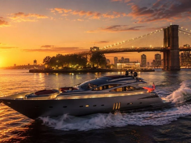 Luxury Yacht rental with or without captain Pershing New York (City)