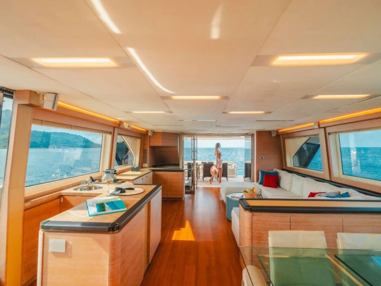 Bareboat Rental Luxury Yacht MonteCarloYachts with a boat licence