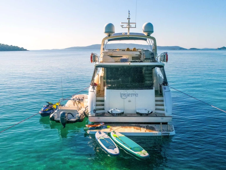 Luxury Yacht rental in Trogir - Princess, UK INSIEME