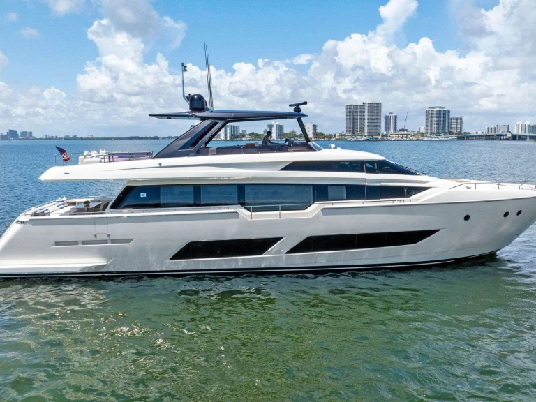 Rent a Ferretti THE BRASS RING Fort Lauderdale
