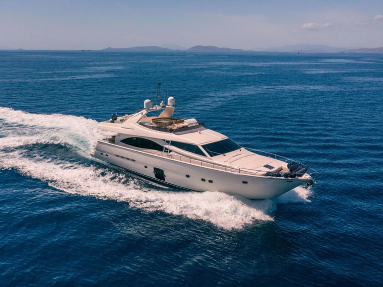 Luxury Yacht rental with or without captain Ferretti Athens