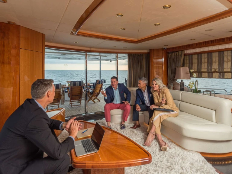 Sunseeker Vanguard charter bareboat or captained in  State of Florida