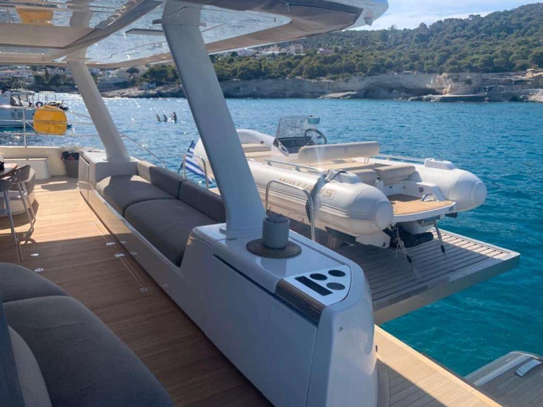 Lagoon Just Marie 2 charter bareboat or captained in  Athens