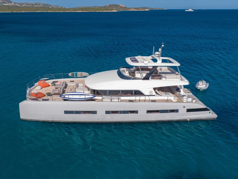 Lagoon ZENIT charter bareboat or captained in  Olbia