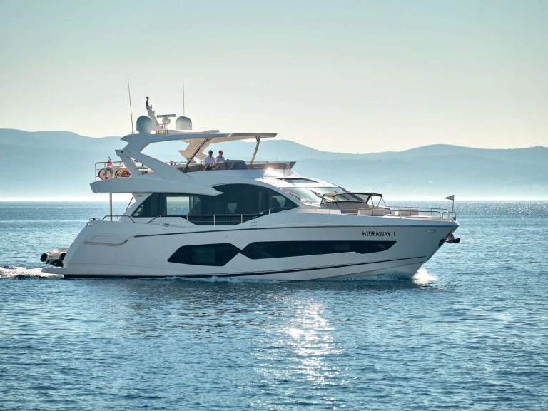 Sunseeker Hideaway  charter bareboat or captained in  Croatia
