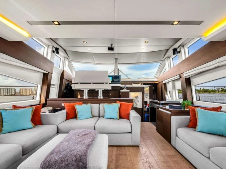 Prestige Yachts Oceana charter bareboat or captained in  Nassau