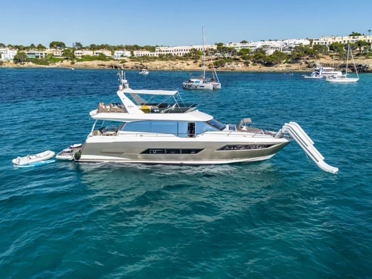 Bareboat Rental Luxury Yacht Prestige Yachts with a boat licence