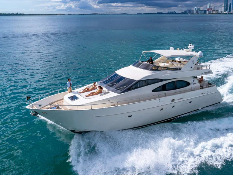 Azimut Salt Shaker charter bareboat or captained in  Miami