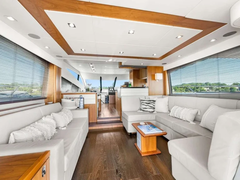 Bareboat Rental Luxury Yacht Sunseeker with a boat licence