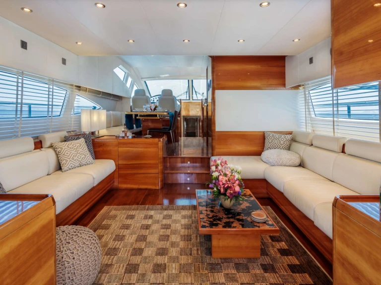 Bareboat Rental Luxury Yacht Aicon with a boat licence