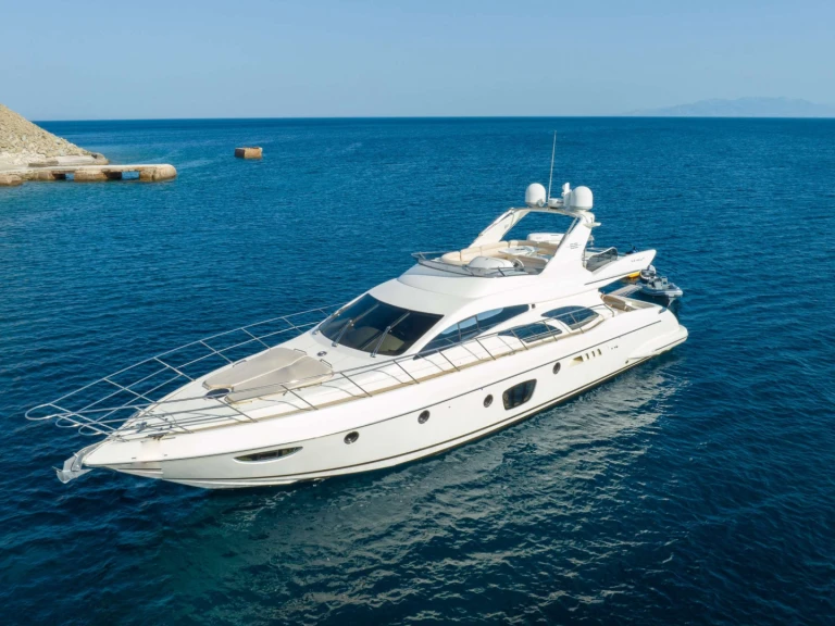 Bareboat Rental Luxury Yacht Azimut with a boat licence
