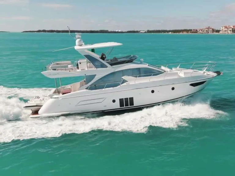 Luxury Yacht rental with or without captain Azimut Miami