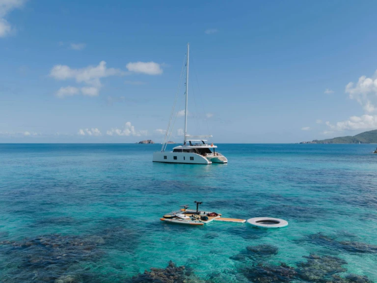 Sunreef ENTRE4 charter bareboat or captained in  Canouan Island