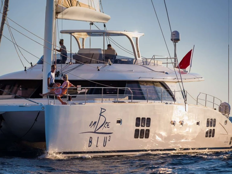 Sunreef OMBRE BLU3 charter bareboat or captained in  Sardinia Island