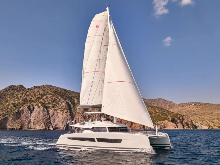 Luxury Yacht rental with or without captain Fountaine Pajot Néa Péramos