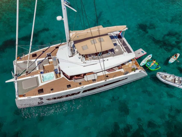 Luxury Yacht rental with or without captain Fountaine Pajot Croatia