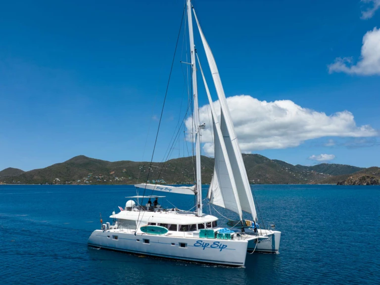 Lagoon SIP SIP charter bareboat or captained in  British Virgin Islands (BVI)