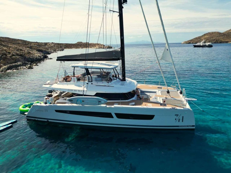 Luxury Yacht rental with or without captain Fountaine Pajot Piraeus