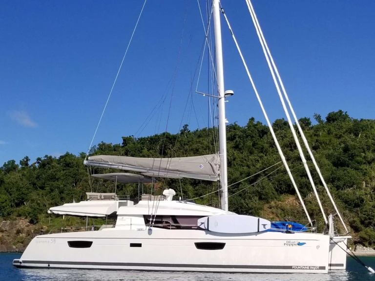 Fountaine Pajot BLUE PEPPER charter bareboat or captained in  U.S. Virgin Islands