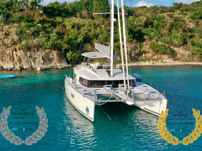 Fountaine Pajot Olivia Charles charter bareboat or captained in  British Virgin Islands (BVI)