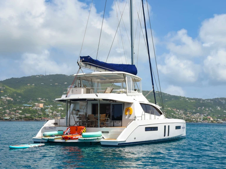 Leopard BAREFOOT COWBOY charter bareboat or captained in  Saint Thomas Island