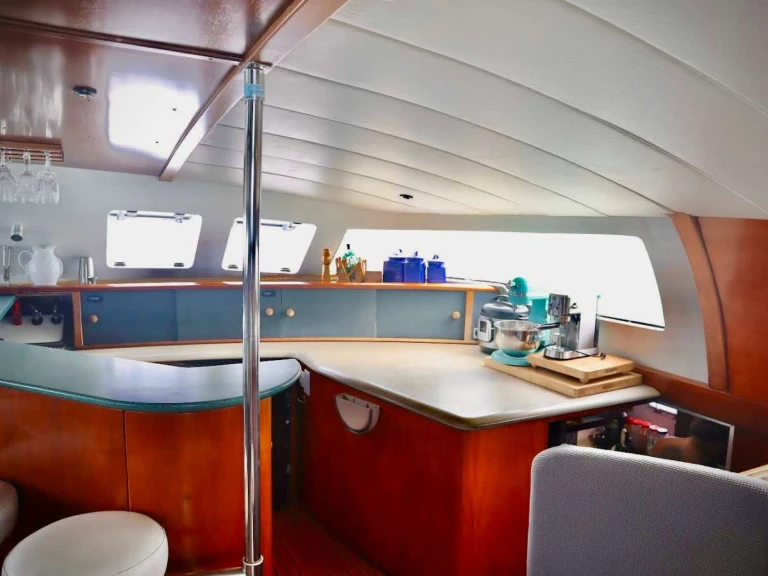 Bareboat Rental Luxury Yacht Fountaine Pajot with a boat licence