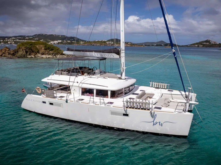 Lagoon BLUEWINDS charter bareboat or captained in  British Virgin Islands (BVI)