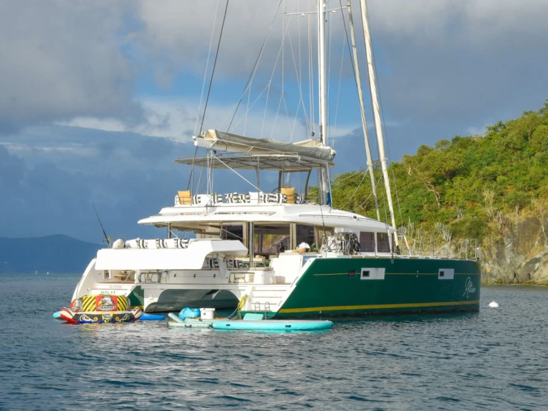 Lagoon ALTESSE charter bareboat or captained in  British Virgin Islands (BVI)