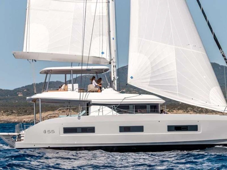 Lagoon LULU charter bareboat or captained in  Ionian coast