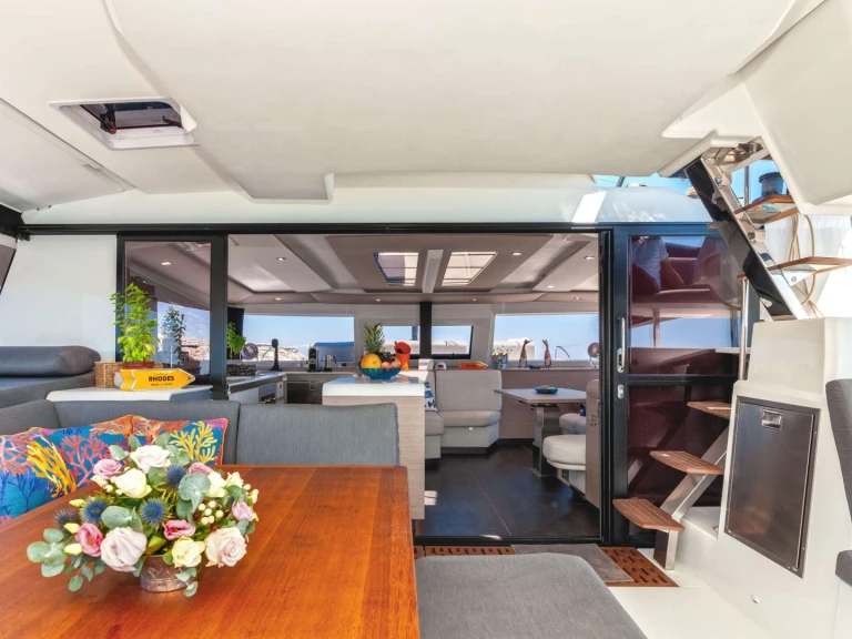 Luxury Yacht rental with or without captain Fountaine Pajot Rhodes Island