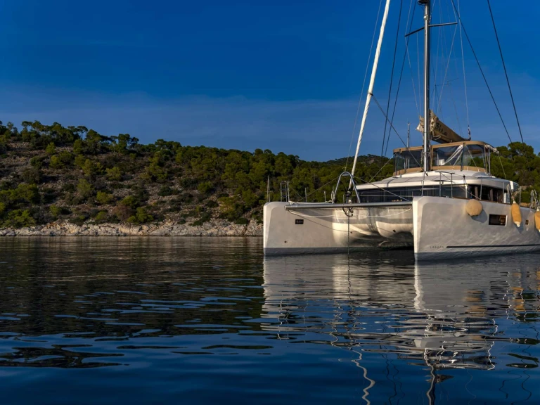 Lagoon FLO charter bareboat or captained in  Mykonos (Island)