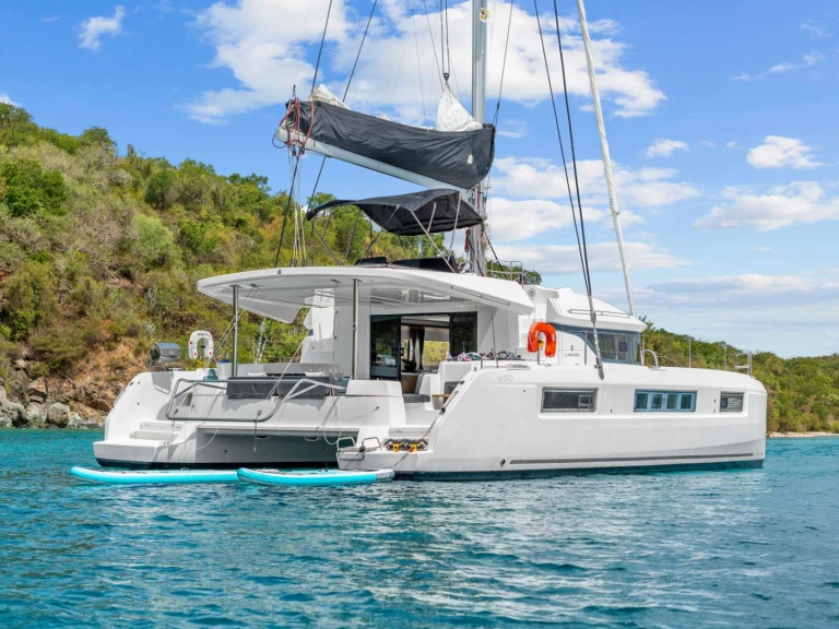 Lagoon EXTRA NAUTI charter bareboat or captained in  British Virgin Islands (BVI)